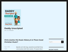 Tablet Screenshot of daddyunscripted.com